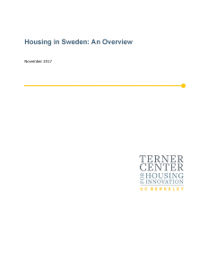 cover image of Housing In Sweden brief