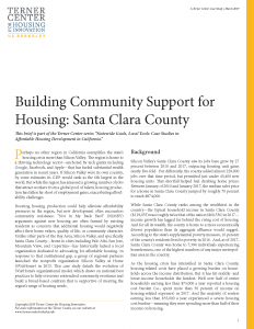 Building Community Support for Housing Brief Cover Page