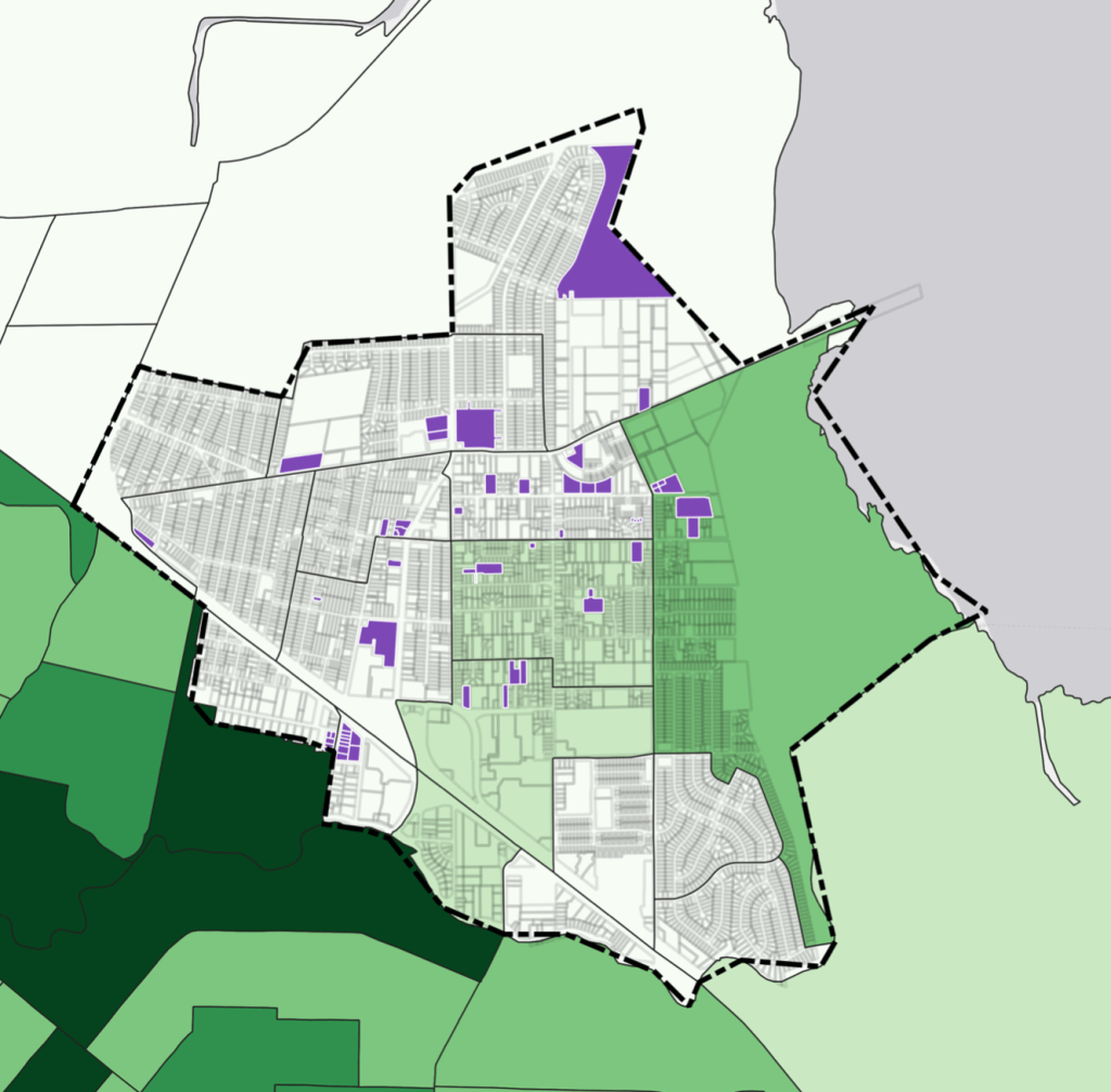 East Palo Alto Percent White Population 2020 Census Data